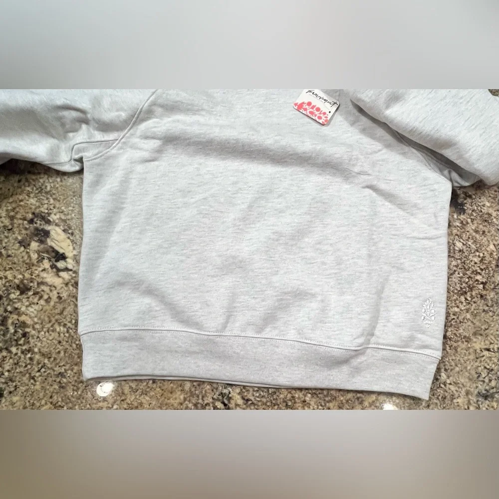 NWT Free People For The Win Pullover Sweatshirt - Picture 11 of 15